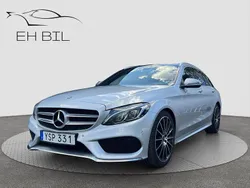Silver Begagnad 2018 Mercedes C220 AMG line Kombi | 249 900 kr (Marknadspris)