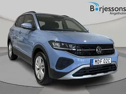 Blå Ny 2025 VW T-Cross Edition SUV | 296 900 kr (Marknadspris)