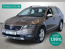 Brun Begagnad 2019 Skoda Octavia Scout Kombi | 239 900 kr