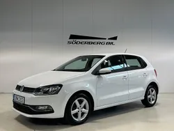 Vit Begagnad 2016 VW Polo Halvkombi | 99 900 kr (Lite dyr)