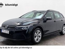 Svart Begagnad 2022 VW Golf VIII Kombi | 219 800 kr (Bra pris)
