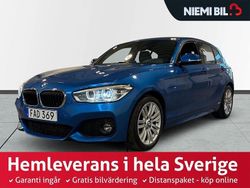 Blå Begagnad 2017 BMW 118 M Sport Halvkombi | 169 900 kr (Marknadspris)