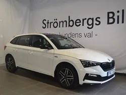 Vit Begagnad 2021 Skoda Scala Monte Carlo Halvkombi | 219 000 kr (Lite dyr)