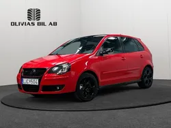 Röd Begagnad 2009 VW Polo GTI Halvkombi | 54 400 kr (Marknadspris)