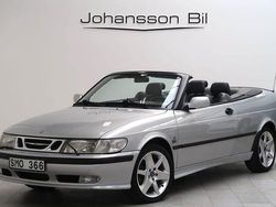 Ljusgrå Begagnad 2001 Saab 9-3 Cabriolet Cab | 94 900 kr (Dyr)