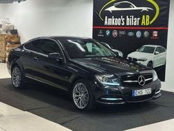 Svart Begagnad 2011 Mercedes C220 Sportkupé | 124 900 kr (Marknadspris)