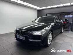 Svart Begagnad 2018 BMW 520 Kombi | 199 900 kr (Lite dyr)