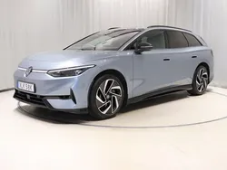 Ljusblå (stonewashed blue metallic) Begagnad 2025 VW ID.7 Pro Sedan | 579 800 kr (Superpris)