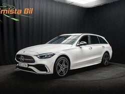 Vit Begagnad 2023 Mercedes C300e AMG Kombi | 419 700 kr (Bra pris)