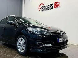Svart Begagnad 2015 Renault Mégane GrandTour Kombi | 54 900 kr (Marknadspris)