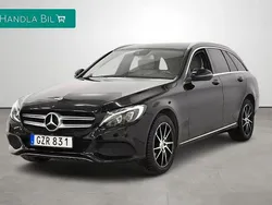 Svart Begagnad 2015 Mercedes C220 Avantgarde Kombi | 189 900 kr (Superpris)