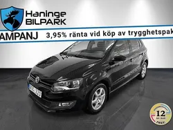 Svart Begagnad 2013 VW Polo Halvkombi | 89 900 kr (Marknadspris)