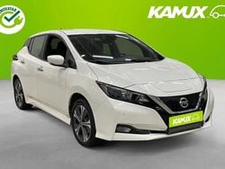 Vit Begagnad 2021 Nissan Leaf 360º Halvkombi | 184 700 kr (Bra pris)