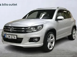 Silver Begagnad 2014 VW Tiguan R-line SUV | 94 900 kr (Marknadspris)
