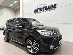 Svart Begagnad 2016 Kia Soul SUV | 79 900 kr (Marknadspris)
