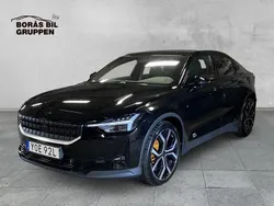 Svart Begagnad 2021 Polestar 2 Long Range Dual motor Sedan | 389 000 kr (Marknadspris)
