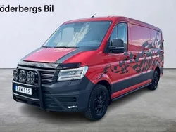 Röd (eldröd) Begagnad 2024 VW Crafter Van | 674 875 kr (Lite dyr)