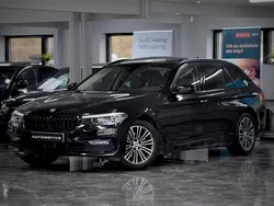 Svart Begagnad 2018 BMW 520 Sport Line Kombi | 219 900 kr (Marknadspris)