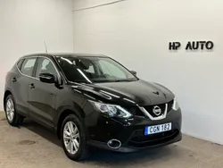Svart Begagnad 2014 Nissan Qashqai Acenta SUV | 87 000 kr (Marknadspris)