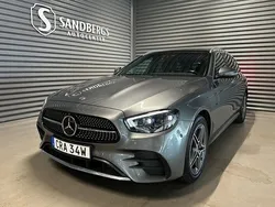 Grå Begagnad 2021 Mercedes E300 AMG Kombi | 389 500 kr (Marknadspris)