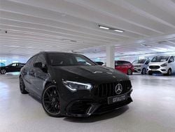 Svart Begagnad 2022 Mercedes CLA45 AMG AMG Kombi | 579 900 kr (Marknadspris)