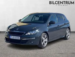 Mörkgrå (grå) Begagnad 2016 Peugeot 308 Active Halvkombi | 109 900 kr (Marknadspris)