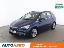 Blå Begagnad 2016 BMW 225 Active Tourer Luxury Line Minibuss | 157 000 kr (Lite dyr)