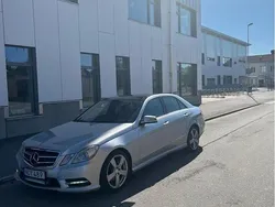 Silver Begagnad 2013 Mercedes E220 Sedan | 112 000 kr (Marknadspris)
