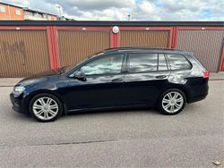 Svart Begagnad 2014 VW Golf VII Kombi | 85 000 kr (Marknadspris)