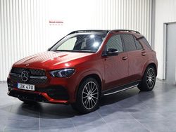 Röd Begagnad 2022 Mercedes GLE350 AMG line SUV | 799 900 kr (Lite dyr)