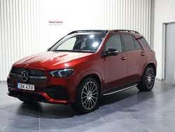 Röd Begagnad 2022 Mercedes GLE350 AMG line SUV | 799 900 kr (Lite dyr)