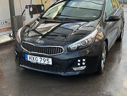 Svart Begagnad 2018 Kia Ceed Sportswagon GT-Line Kombi | 145 000 kr (Marknadspris)