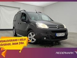 Svart Begagnad 2016 Citroën Berlingo Minibuss | 89 800 kr (Dyr)