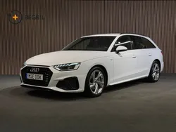 Vit Begagnad 2021 Audi A4 S-Line Kombi | 319 400 kr (Marknadspris)
