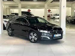Svart Begagnad 2015 Peugeot 508 GT Kombi | 104 900 kr (Marknadspris)