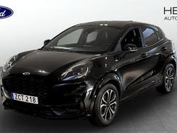 Svart (black) Begagnad 2022 Ford Puma Gen-E ST-Line SUV | 219 000 kr (Marknadspris)