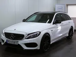 Vit Begagnad 2017 Mercedes C43 AMG AMG Kombi | 339 900 kr (Lite dyr)