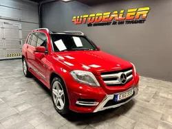 Ljusröd Begagnad 2015 Mercedes GLK220 AMG line SUV | 134 900 kr (Marknadspris)
