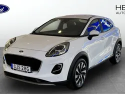 Vit (white) Begagnad 2022 Ford Puma Titanium Sportkupé | 179 900 kr