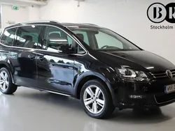Svart Begagnad 2019 VW Sharan Minibuss | 299 900 kr (Marknadspris)