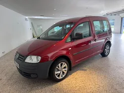 Mörkröd Begagnad 2008 VW Caddy Life Minibuss | 44 900 kr (Marknadspris)