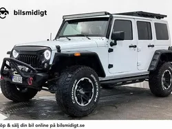 Vit Begagnad 2015 Jeep Wrangler Unlimited Sahara SUV | 399 900 kr