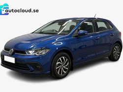 Blå Begagnad 2022 VW Polo Business Halvkombi | 229 800 kr (Dyr)