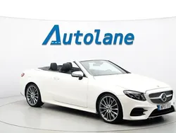 Diamantvit bright metallic Begagnad 2019 Mercedes E300 AMG Cab | 539 900 kr (Lite dyr)