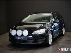 Svart Begagnad 2014 VW Golf VII Kombi | 99 900 kr (Lite dyr)