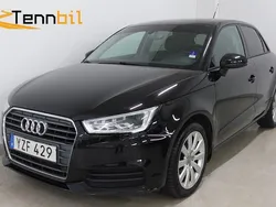 Svart Begagnad 2018 Audi A1 Sportback Proline Halvkombi | 158 900 kr (Bra pris)