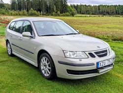 Gul Begagnad 2007 Saab 9-3 Linear Kombi | 25 000 kr (Superpris)