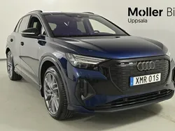 Blå Begagnad 2024 Audi Q4 e-tron S-Line SUV | 579 000 kr (Marknadspris)