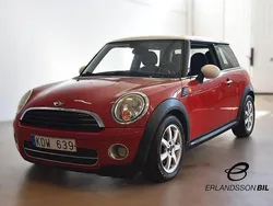 Röd Begagnad 2009 Mini Cooper D Halvkombi | 59 900 kr (Marknadspris)