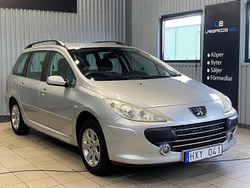 Ljusgrå (grå) Begagnad 2007 Peugeot 307 Kombi | 24 900 kr (Marknadspris)